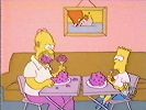 The Simpsons - The Tracey Ullman Show Shorts - S02E06 - Bart and Dad Eat Dinner (MG15)