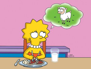 The Simpsons - S07E05 - Lisa the Vegetarian (3F03)